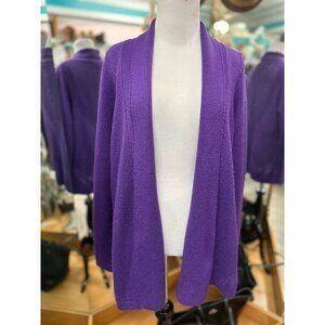 Kim Rogers Purple Cardigan in M